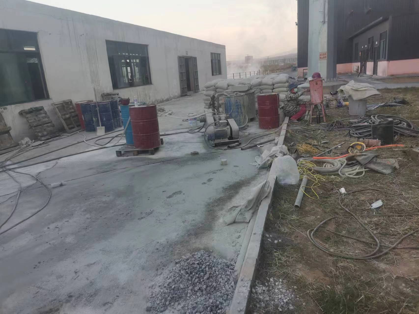 尖草坪厂房地基沉降注浆