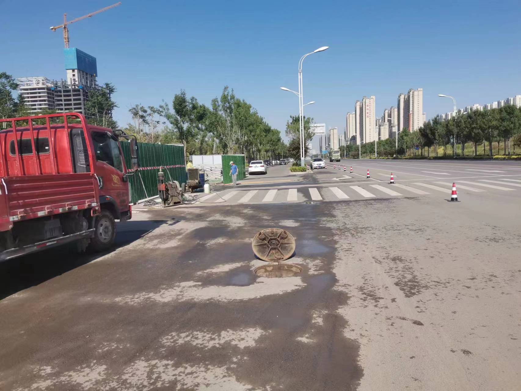 尖草坪路面地基沉降注浆